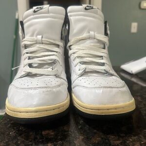 Nike dunk high white size 13